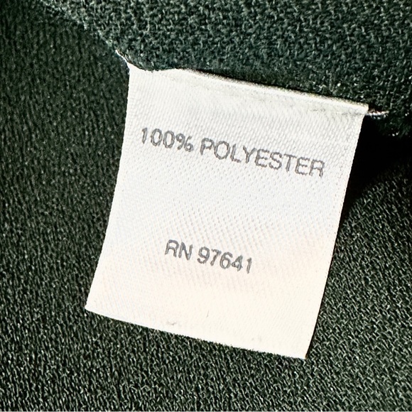 J Jill Pine Green Crepe Blouse S - Picture 6 of 7